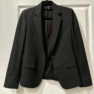 Theory ‘Gabe’ Stretch Wool Blazer | Black | Size 2